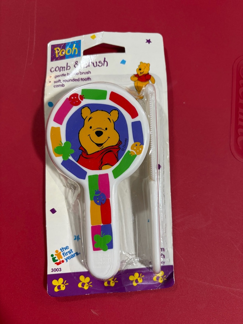 Vintage Pooh Kids Comb Set -